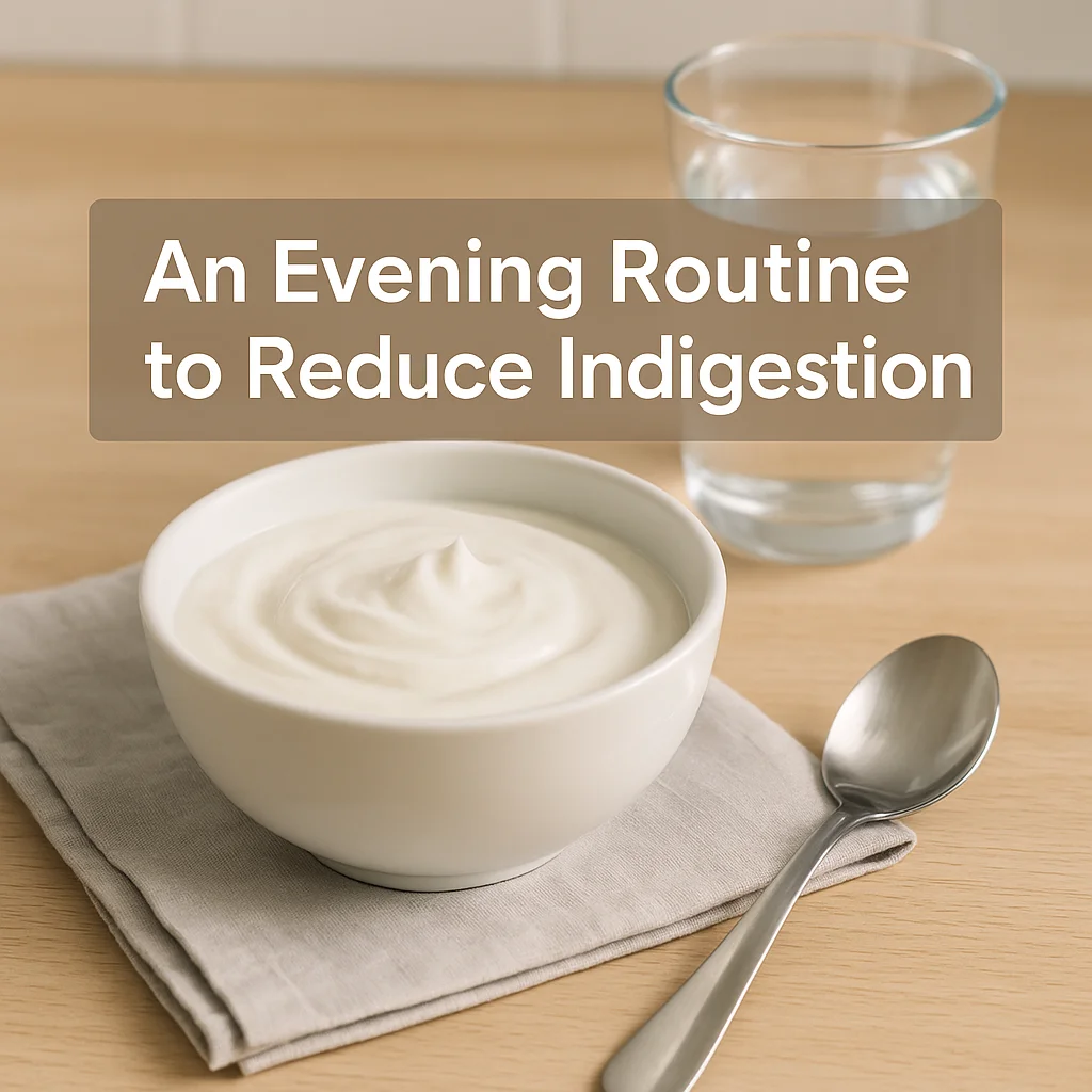 An Evening Routine to Reduce Indigestion