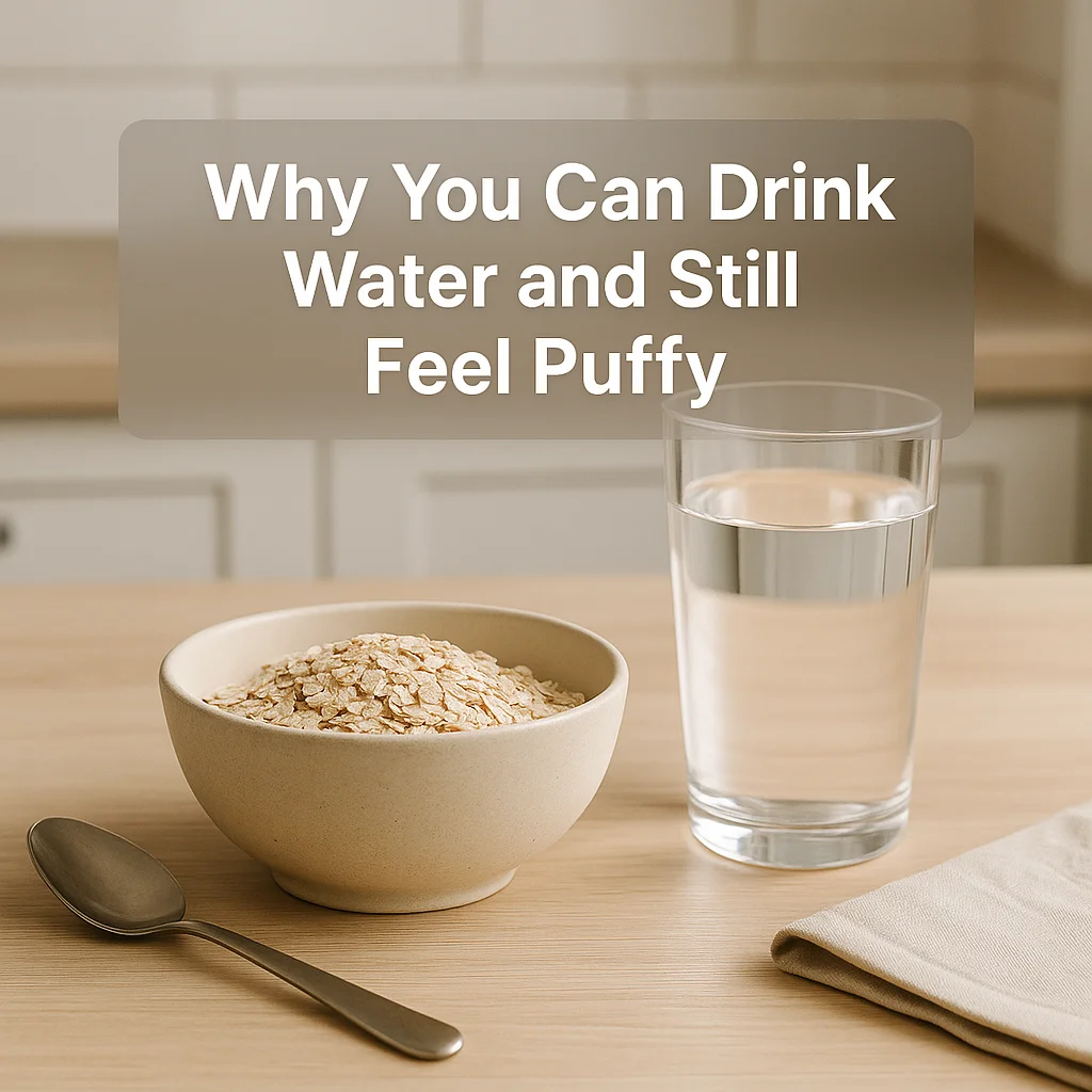 Why You Can Drink Water and Still Feel Puffy