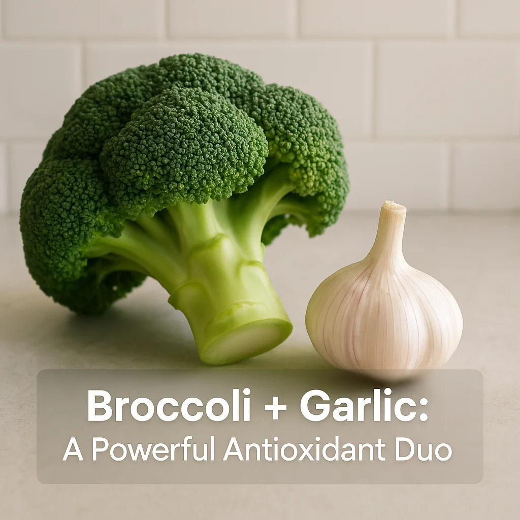 Broccoli + Garlic: A Powerful Antioxidant Duo