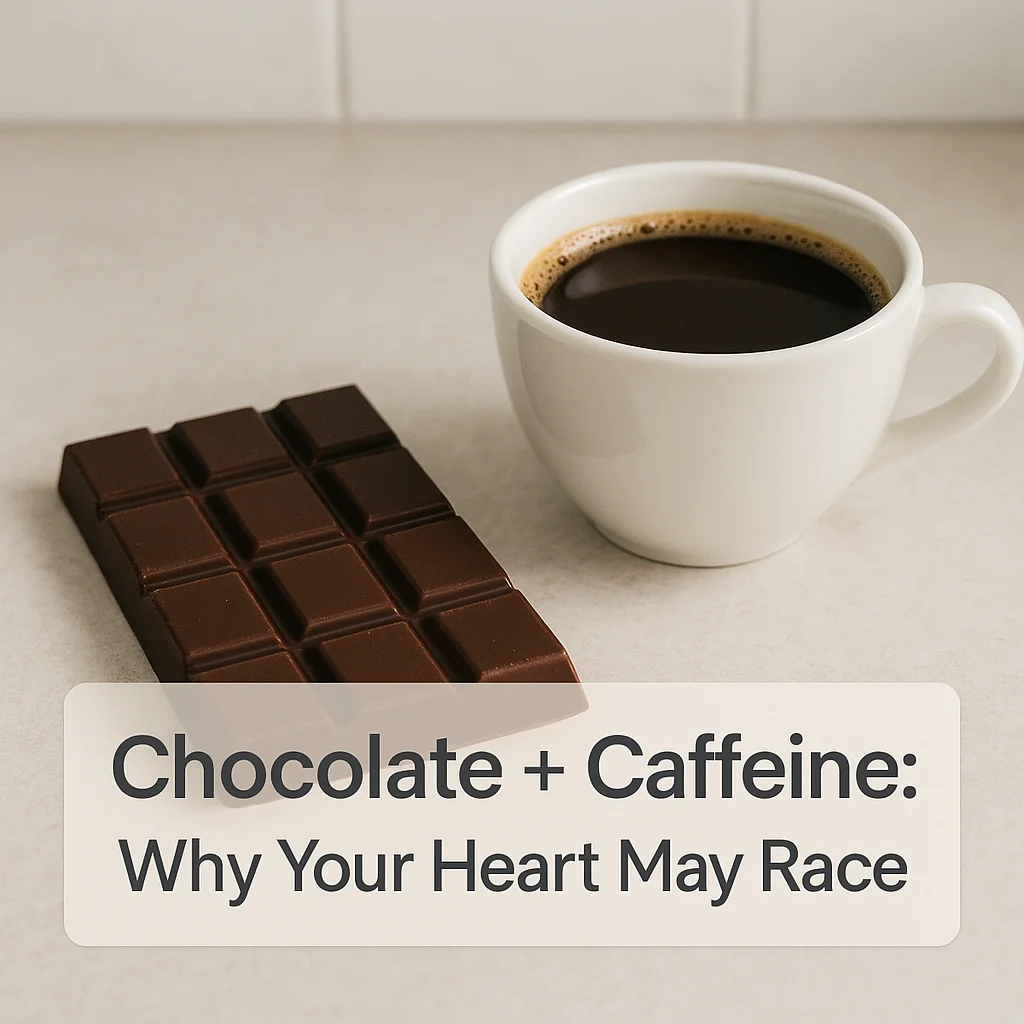 Chocolate + Caffeine: Why Your Heart May Race