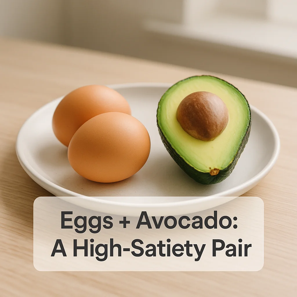 Eggs + Avocado: A High-Satiety Pair