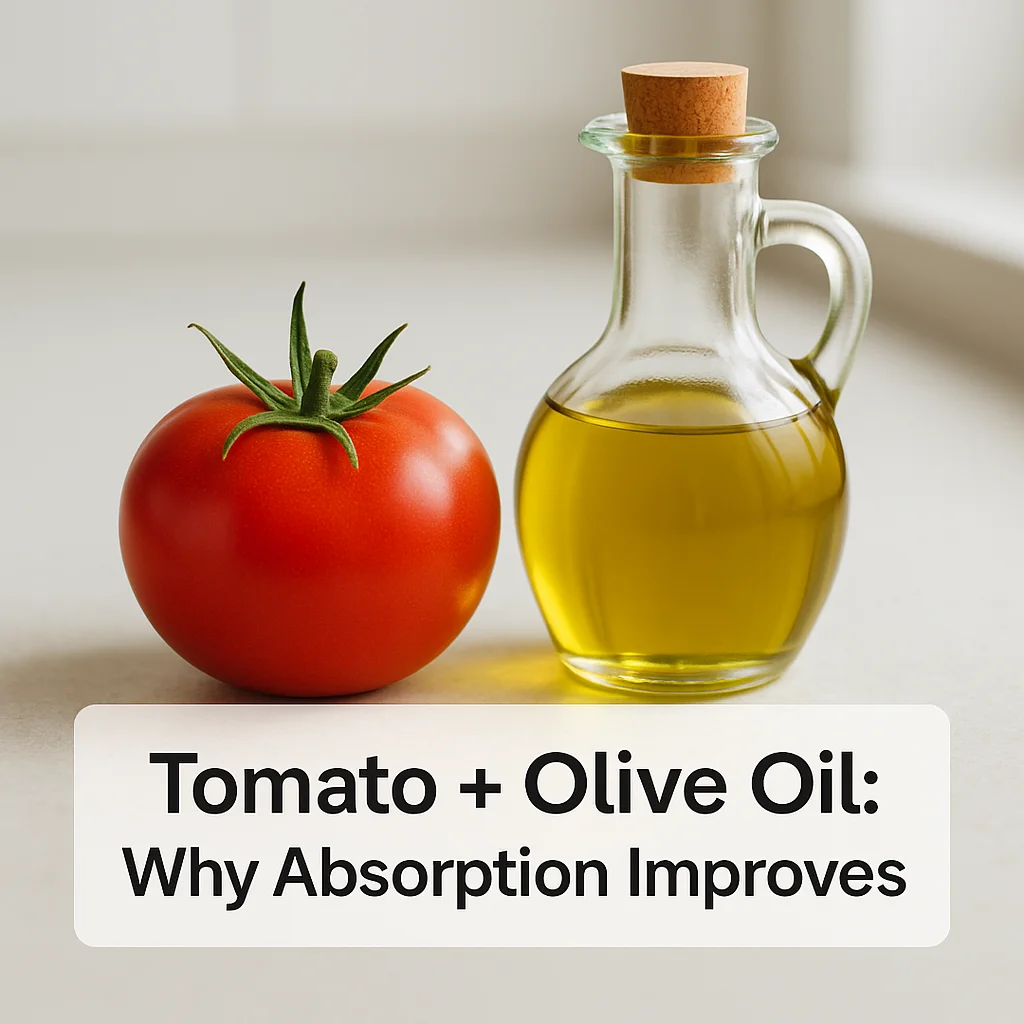 Tomato + Olive Oil: Why Absorption Improves