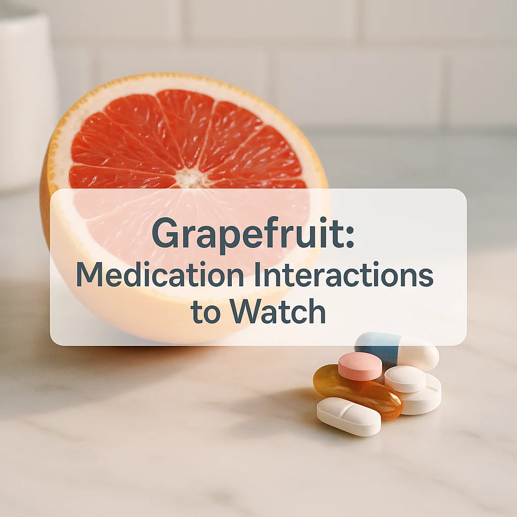 Grapefruit: Medication Interactions to Watch