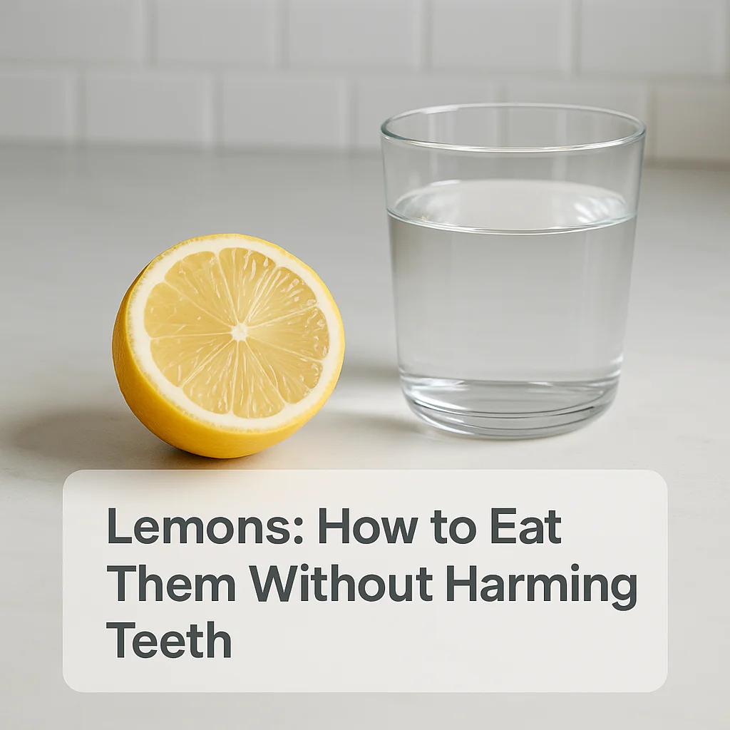 Lemons: How to Eat Them Without Harming Teeth