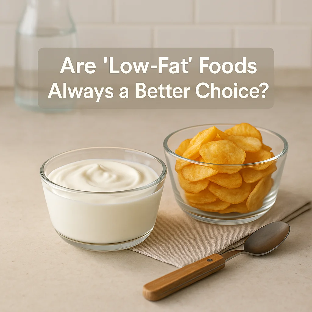 Are “Low-Fat” Foods Always a Better Choice?