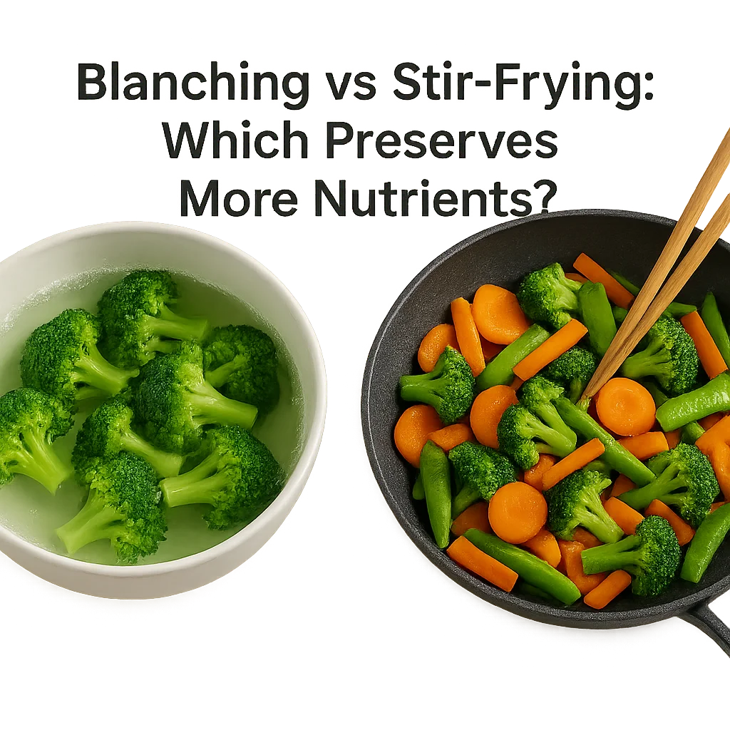 Blanching vs Stir-Frying: Which Preserves More Nutrients?