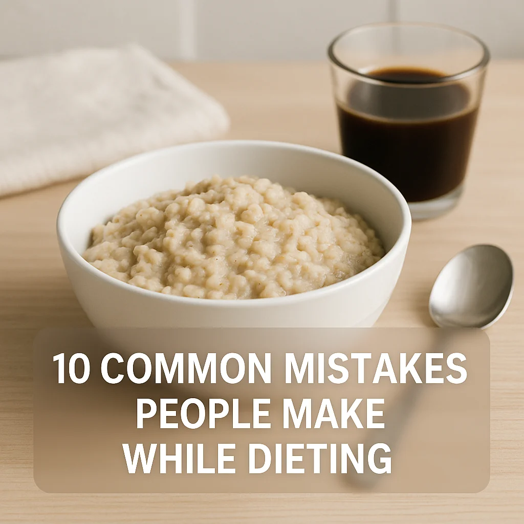 10 Common Mistakes People Make While Dieting