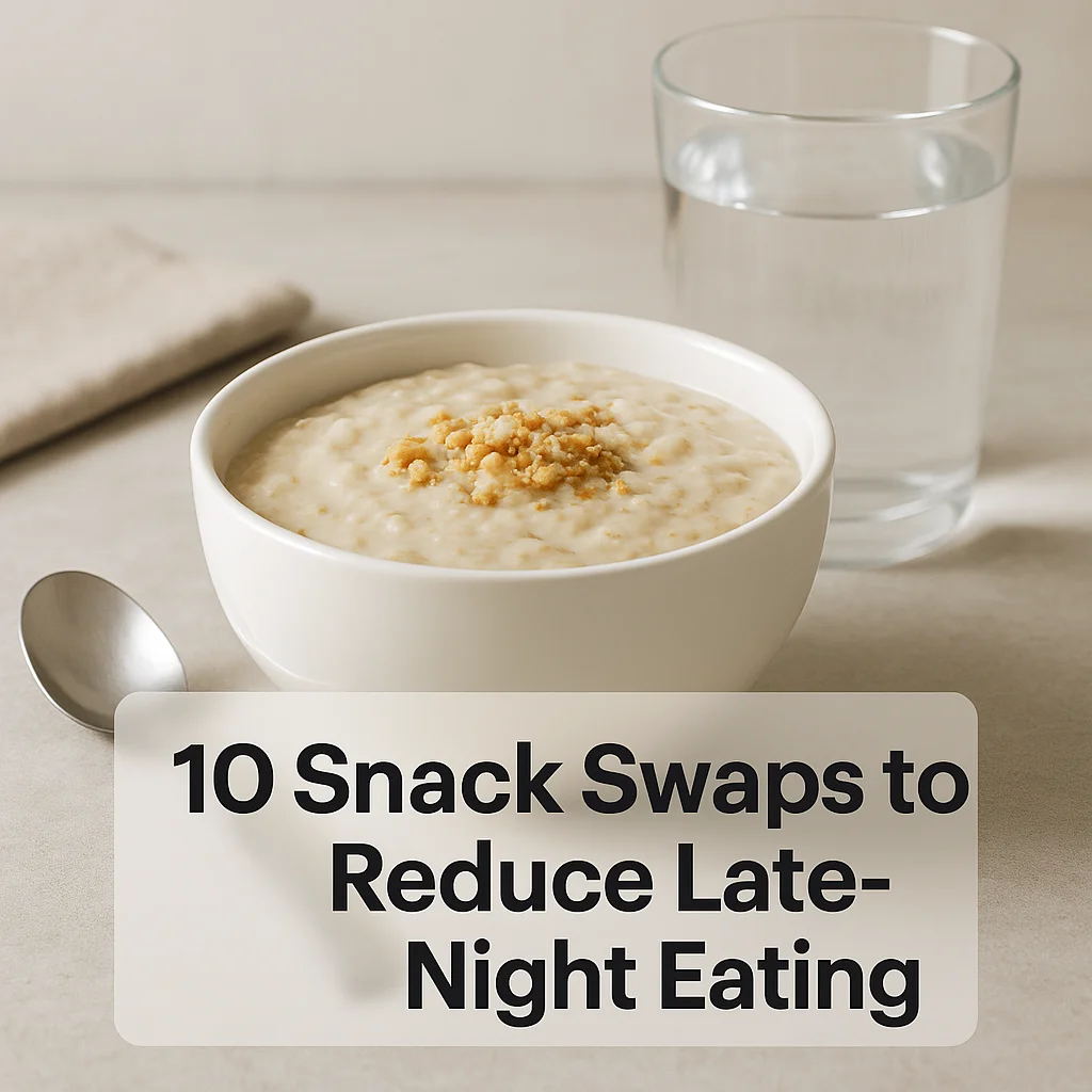 10 Snack Swaps to Reduce Late-Night Eating