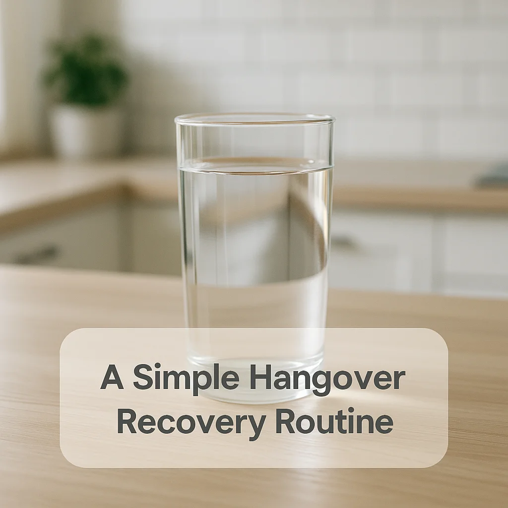A Simple Hangover Recovery Routine