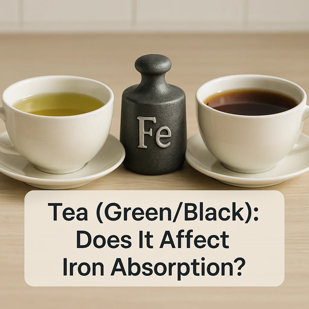 Tea (Green/Black): Does It Affect Iron Absorption?