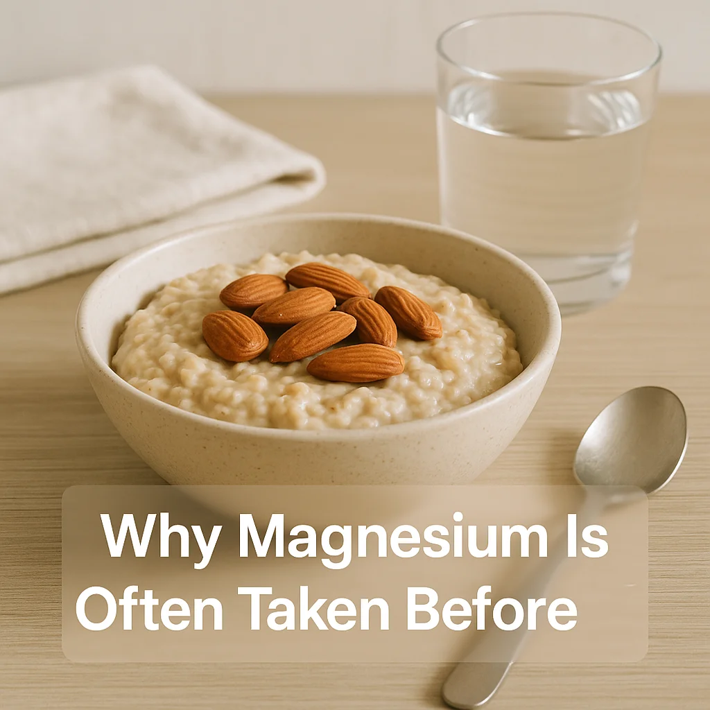 Why Magnesium Is Often Taken Before Bed