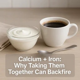 Calcium Iron Why Taking Them Together Can Backfire