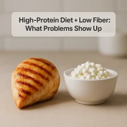 High Protein Diet Low Fiber What Problems Show Up