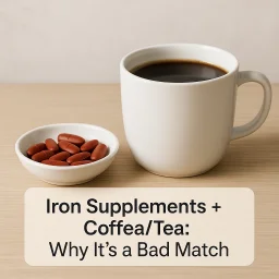 Iron Supplements Coffee Tea Why It S A Bad Match