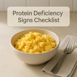 Protein Deficiency Signs